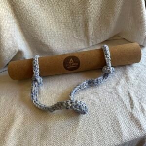 Yoga Strap in Baby-Blau & Hellblau